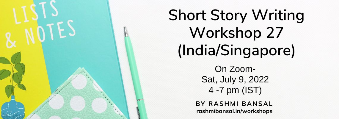 Short Story Writing Workshop 09th July 2022